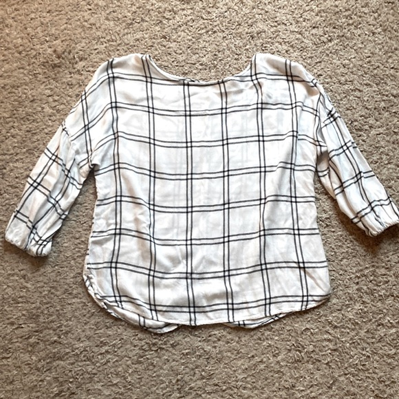 Tops - Plaid Top